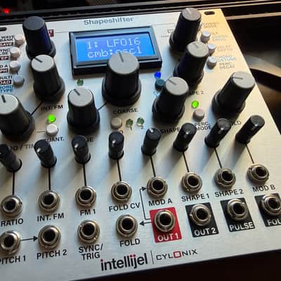 Intellijel Cylonix Shapeshifter Dual Wavetable VCO Eurorack Synth Module 2015 - Present - Silver image 10