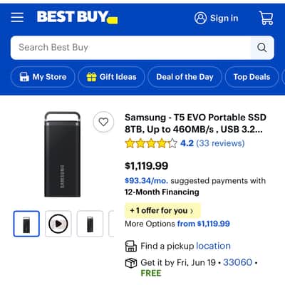 Samsung T5 EVO 8TB image 3