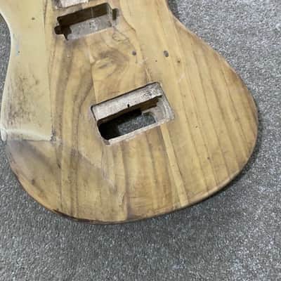 DIY Basswood Single Humbucker Route Guitar Body image 5