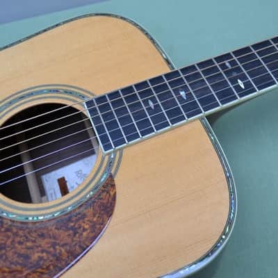 Recording King RD-227 All Solid Dreadnought Guitar with Abalone