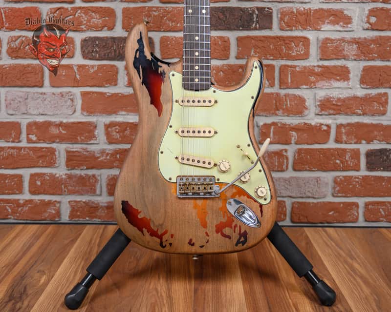 Fender Custom Shop Rory Gallagher Signature Stratocaster 3-Color Sunburst Relic 2007 w/OHSC image 1
