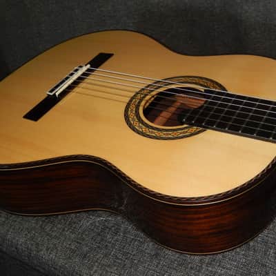 FABULOUS "EL VITO" CONCERT RS - CUSTOM MADE - TORRES STYLE CLASSICAL GUITAR - SPRUCE/INDIAN ROSEWOOD image 8