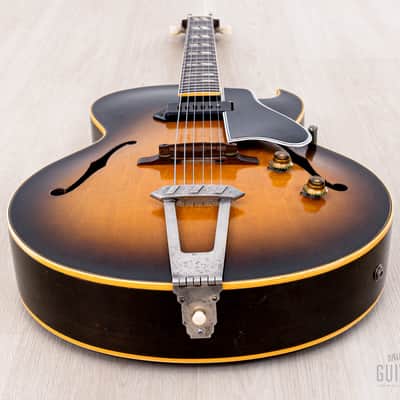 1956 Gibson ES-175 Vintage Archtop Electric Guitar Sunburst w/ P-90, Case image 12