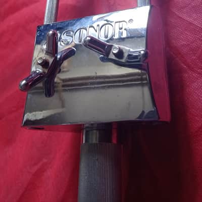 Vintage 1980s Sonor Phonic / Signature Double Tom Holder Mount with Memory Lock (28mm Down Tube) - Made in Germany image 6