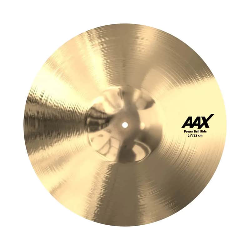 Sabian AAX Power Bell Ride Cymbal 21" Brilliant image 1