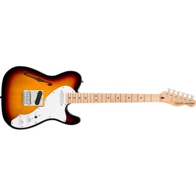 SQUIER - Affinity Series Telecaster Thinline Maple Fingerboard White Pickguard 3-Color Sunburst - 0378272500 image 1