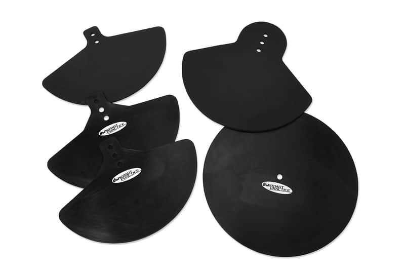 DW Smart Practice 5 Piece Cymbal Pad Set image 1