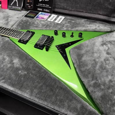 2023 Kramer Dave Mustaine Vanguard Rust In Peace - Alien Tech Green image 1