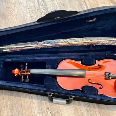 4/4 Violin 72960 w/ Case, Bow, & Xtras image 9
