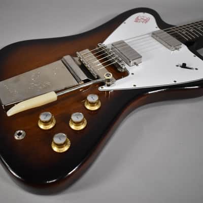 2025 Gibson Custom '65 Non-Reverse Firebird V | VOS Vintage Sunburst image 7
