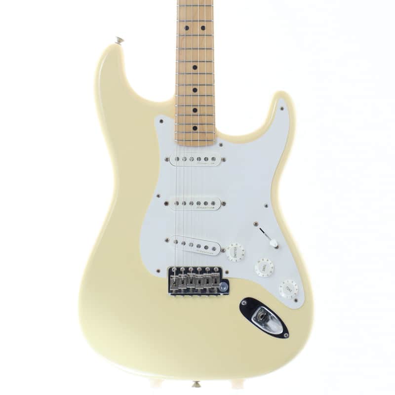 Fender USA Eric Clapton Stratocaster Vintage Noiseless Pickups Olympic White [US17078265] (02/13)