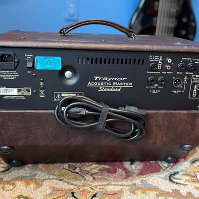 USED Traynor AM Standard 150w Vintage Brown Leatherette 2-Channel Stereo Acoustic Amp - No Cover image 3