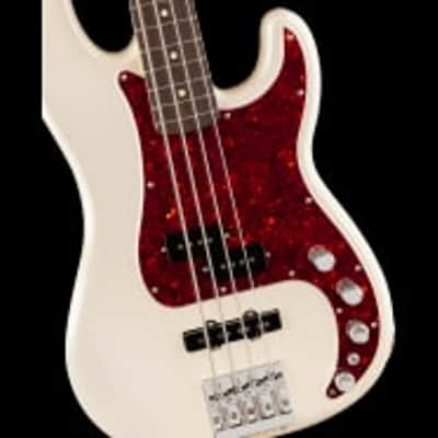 Fender Player II Electric Bass Modified Active Precision Bass in Olympic Pearl With Gigbag image 3