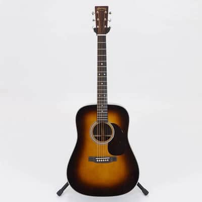 Martin Standard Series D-28 D-14 Fret Dreadnought - Gloss 1935 Sunburst Spruce Top with Rosewood Back and Sides image 5