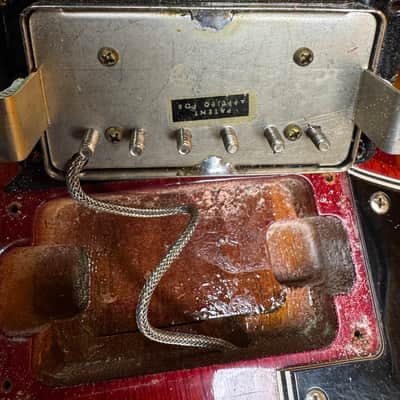 GIBSON LES PAUL/SG 1961 - Cherry #15275 image 20