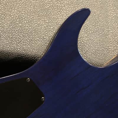 2003 Fender Custom Shop Showmaster Neck Thru Electric Guitar Birdseye Blue Quilt + OHSC image 13