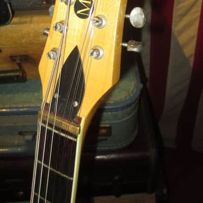~1965 Mosrite The Ventures 12 String Candy Apple Red image 3