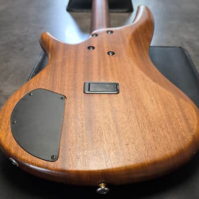 1995 Ibanez SR1000 Custom PJ Precision Jazz Bass Häussel and Lollar Custom Pickups MIJ FujiGen Wenge Bubinga Neck Stained Oil Natural Mahogany Japanese Japan Prestige SDGR Soundgear SR 1000 Bass Guitar image 21