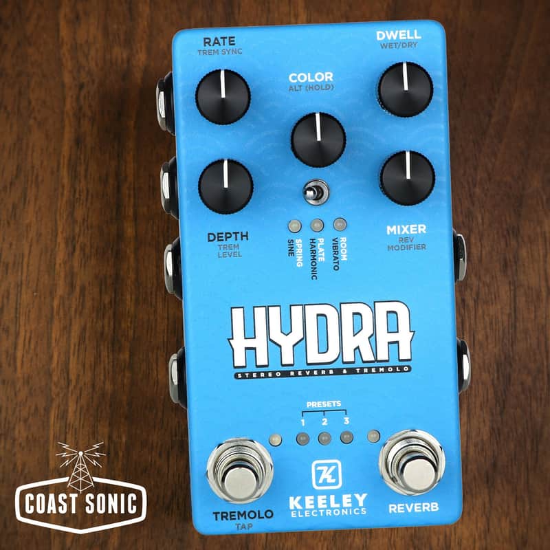 Keeley Electronics Hydra Stereo Reverb & tremolo image 1