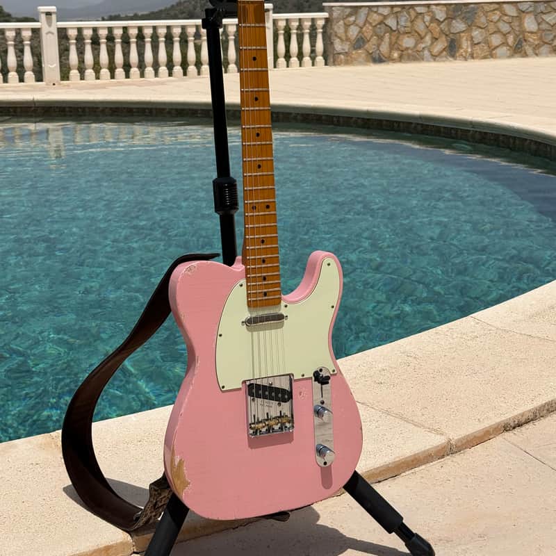 Fender Telecaster Custom Shop Designed - Shell Pink nitro- with upgrades