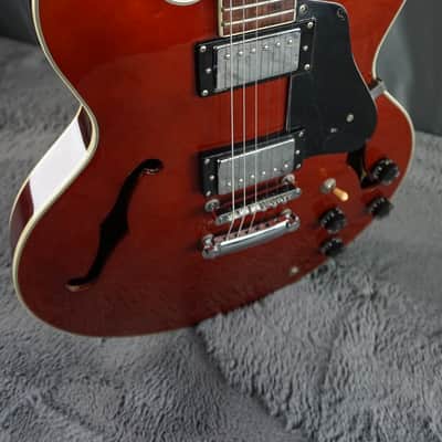 Tony Smith ES-335 Semi Hollow Electric - Cherry | Reverb