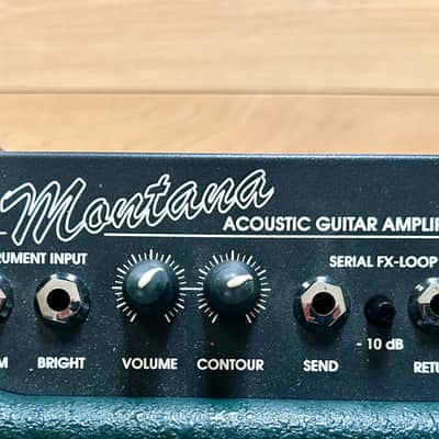 Hughes & Kettner Montana 2-Channel 60-Watt 1x12" Acoustic Guitar Combo 1999 - 2003 - Green image 3