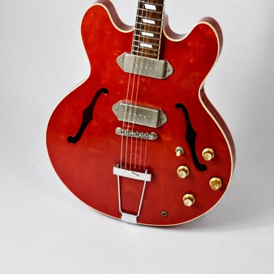 1991 Epiphone Casino Cherry Made in Japan Terada Factory, MIJ, Pre-Elitist image 6