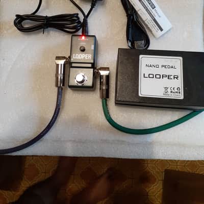 Rowin LN-332 Looper NANO Series Guitar Effect Micro Pedal with USB +WAV True Bypass + USB Cable image 4