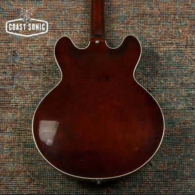 1990 Epiphone Casino Sunburst Pre-Elitist made in Japan w/hard case image 3