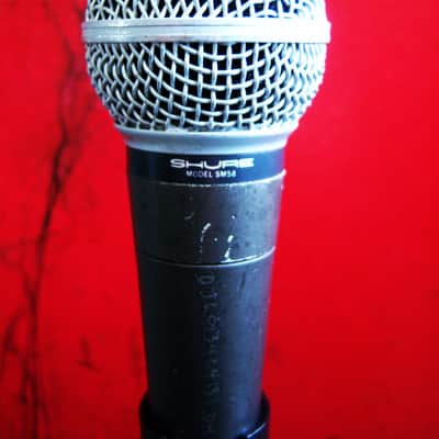 Vintage USA 1980's Shure SM58 Handheld Cardioid Dynamic Microphone Low Z w accessories image 12