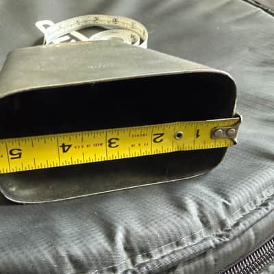 Vintage J.C.R. 7.5" Hand-Held Bongo Bell (Campana) - Cali Rivera Bronx NY image 7