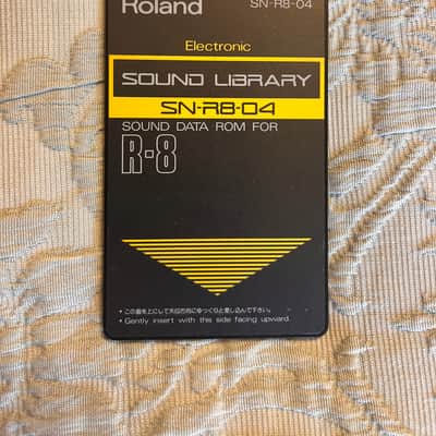 Roland SN-R8-04 Electronic Sound Data ROM for R8 Drum Machine image 1