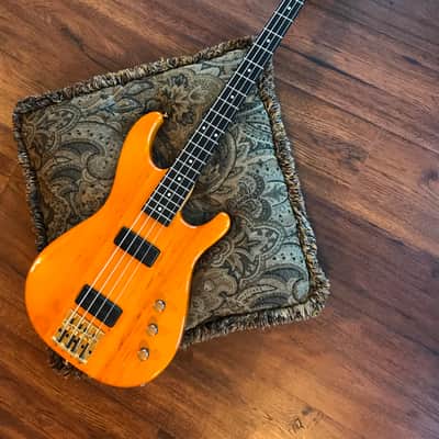 Dean Jeff Berlin Signature European Custom Natural Amber and Ebony Bartolini image 1