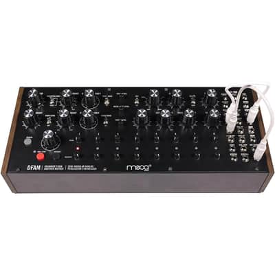 Mint Moog DFAM Drummer From Another Mother Semi-Modular Analog Percussion Synthesizer, Black image 7