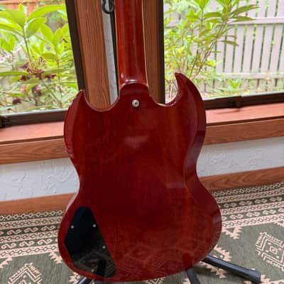 Gibson Custom Shop '61 Les Paul SG Standard Reissue with Vibrola 2006 - 2020 - VOS Faded Cherry image 4