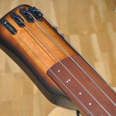 IBANEZ UB804 MOB Mahogany Oil Burst / 4-String Electric Upright Bass / UB804-MOB / I260303080 image 5