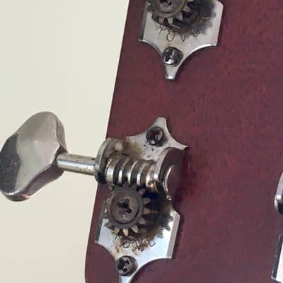 6 Vintage Reissue Aged Nickel Grover Sta-Tite 3x3 Tuners Acoustic Relic Martin image 9