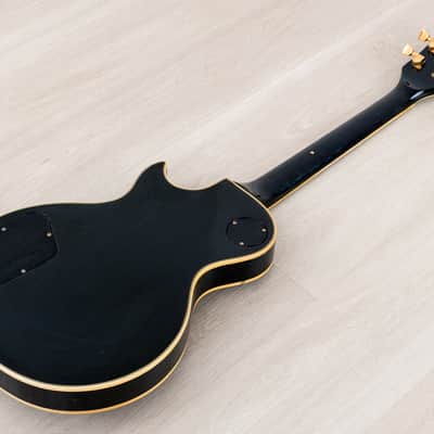 1981 Gibson Les Paul Custom Black Beauty Vintage Guitar, 100% Original w/ Tim Shaw PAFs, Case image 13