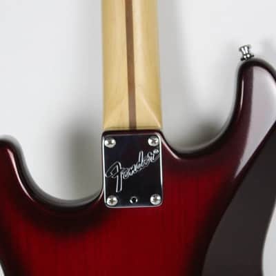 1993 Vintage Fender Stratocaster Plus Deluxe Crimson Burst Strat USA 1990s TBX Tone +OHSC image 11