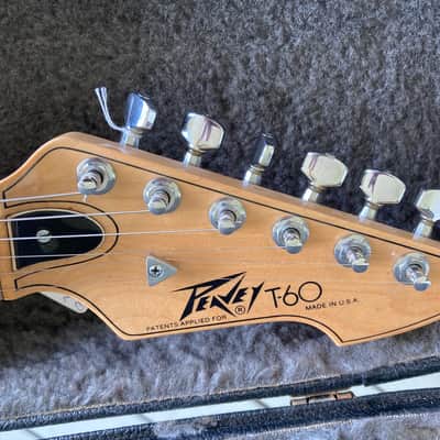 EARLY 6 digit 1978 Peavey T-60 with Maple Fretboard Natural finish with cool NOHSC image 5
