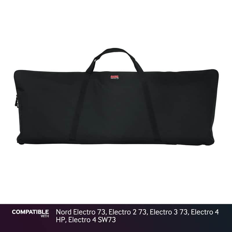 Gator Economy Keyboard Gig Bag for Nord Electro 73, Electro 2 73, Electro 3 73, image 1