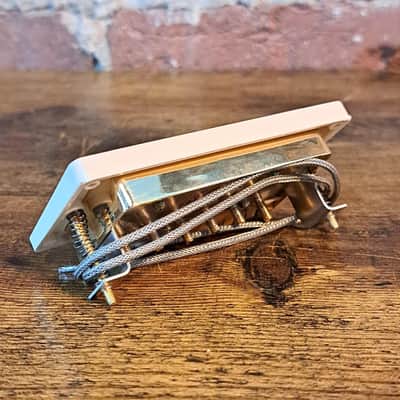 Gibson Custom Shop CustomBucker PAF Pickup (2020s -Gold w Cream Pickup Ring) image 6