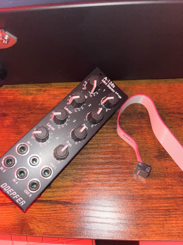 Doepfer A-138s Mini Stereo Mixer 2010s - Black image 1