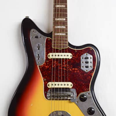 Fender Jaguar with Rosewood Fretboard 1966 - Sunburst image 2