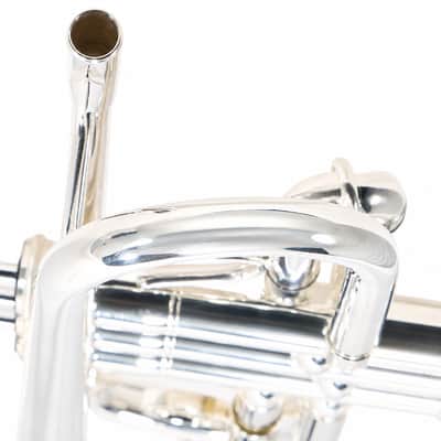 Jupiter JTR1160RSQ Intermediate Bb Trumpet in Silver Plate SN EA15719 image 13