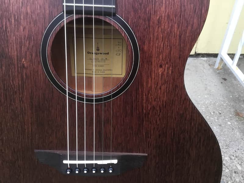 Orangewood Oliver Jr with K&K Pickup