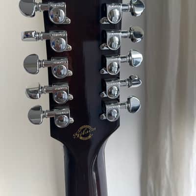 Gibson Hummingbird pro Limited Edition 12 String Acoustic-Electric Guitar Vintage Sunburst 2018 image 7
