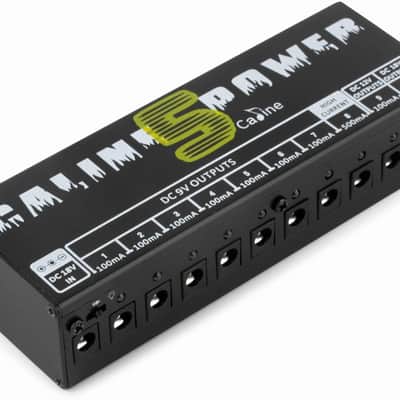 Guitar Pedal Board Power Supply 10 Output 9V 12V 18V Effect Pedals image 1