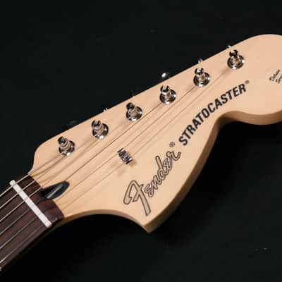 MINT Fender Limited Edition Tom Delonge Stratocaster, Rosewood Fingerboard, Graffiti Yellow 466 image 6
