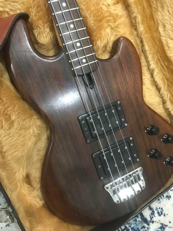 Wal MKI 1980-82? natural mahogany image 1
